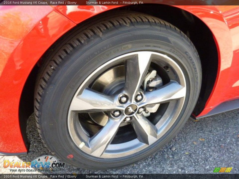 2016 Ford Mustang V6 Coupe Wheel Photo #6