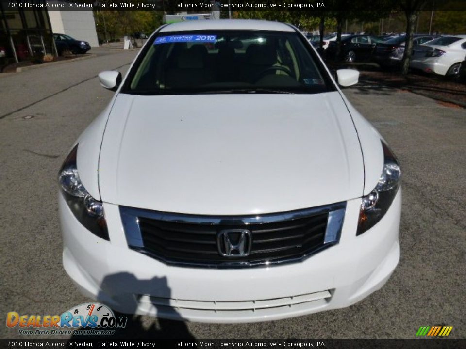 2010 Honda Accord LX Sedan Taffeta White / Ivory Photo #8