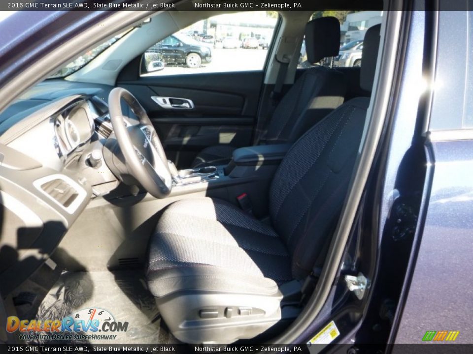 2016 GMC Terrain SLE AWD Slate Blue Metallic / Jet Black Photo #13