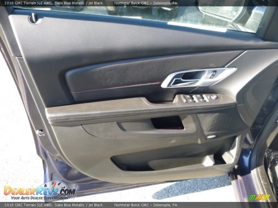 2016 GMC Terrain SLE AWD Slate Blue Metallic / Jet Black Photo #14