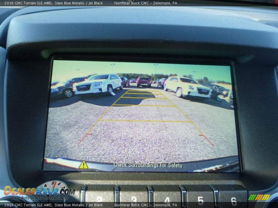 2016 GMC Terrain SLE AWD Slate Blue Metallic / Jet Black Photo #18