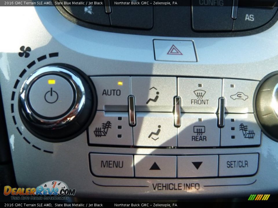 2016 GMC Terrain SLE AWD Slate Blue Metallic / Jet Black Photo #19