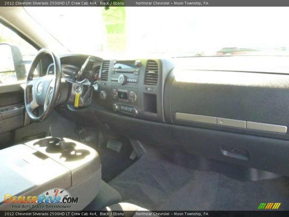 2012 Chevrolet Silverado 2500HD LT Crew Cab 4x4 Black / Ebony Photo #11