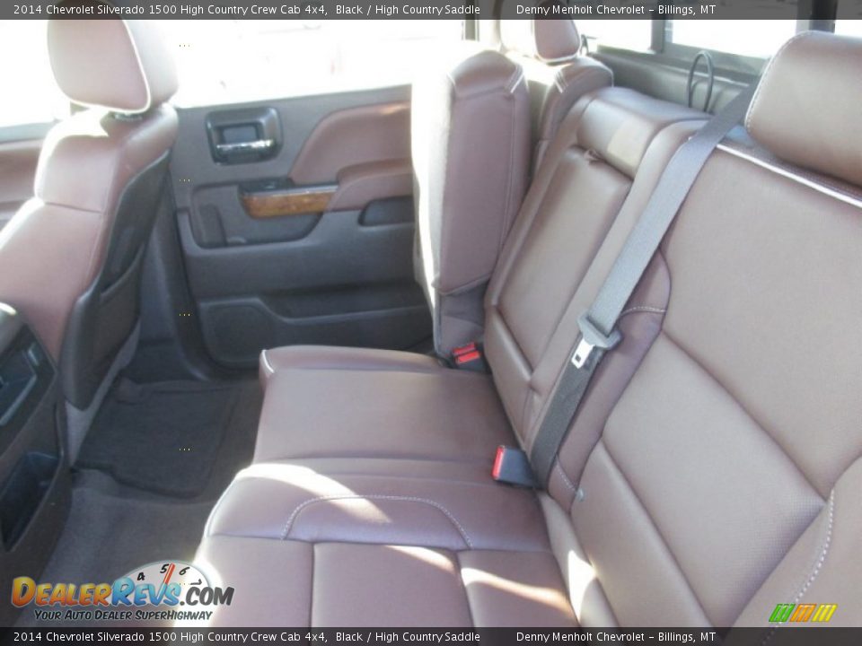 2014 Chevrolet Silverado 1500 High Country Crew Cab 4x4 Black / High Country Saddle Photo #9