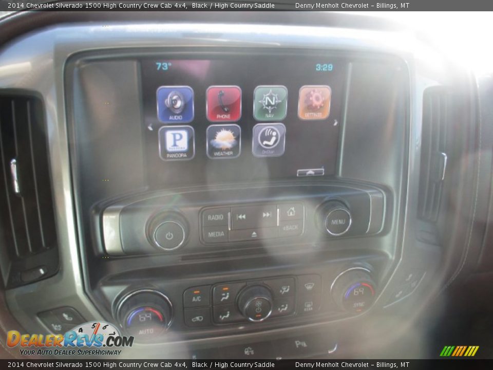 2014 Chevrolet Silverado 1500 High Country Crew Cab 4x4 Black / High Country Saddle Photo #12