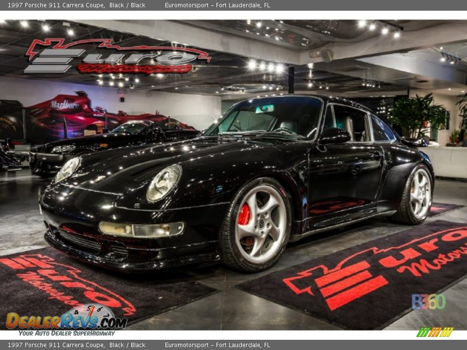 1997 Porsche 911 Carrera Coupe Black / Black Photo #1