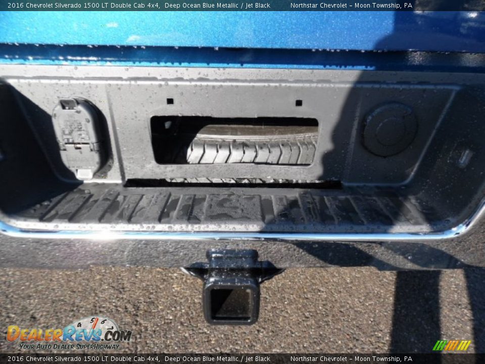 2016 Chevrolet Silverado 1500 LT Double Cab 4x4 Deep Ocean Blue Metallic / Jet Black Photo #7