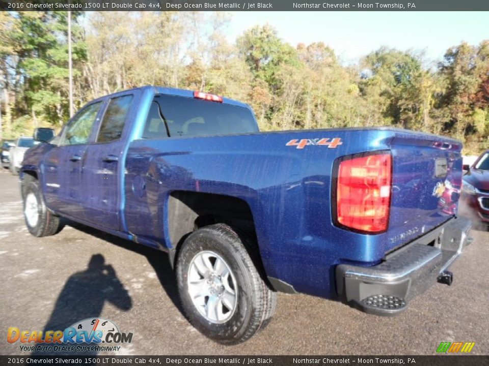 Deep Ocean Blue Metallic 2016 Chevrolet Silverado 1500 LT Double Cab 4x4 Photo #8