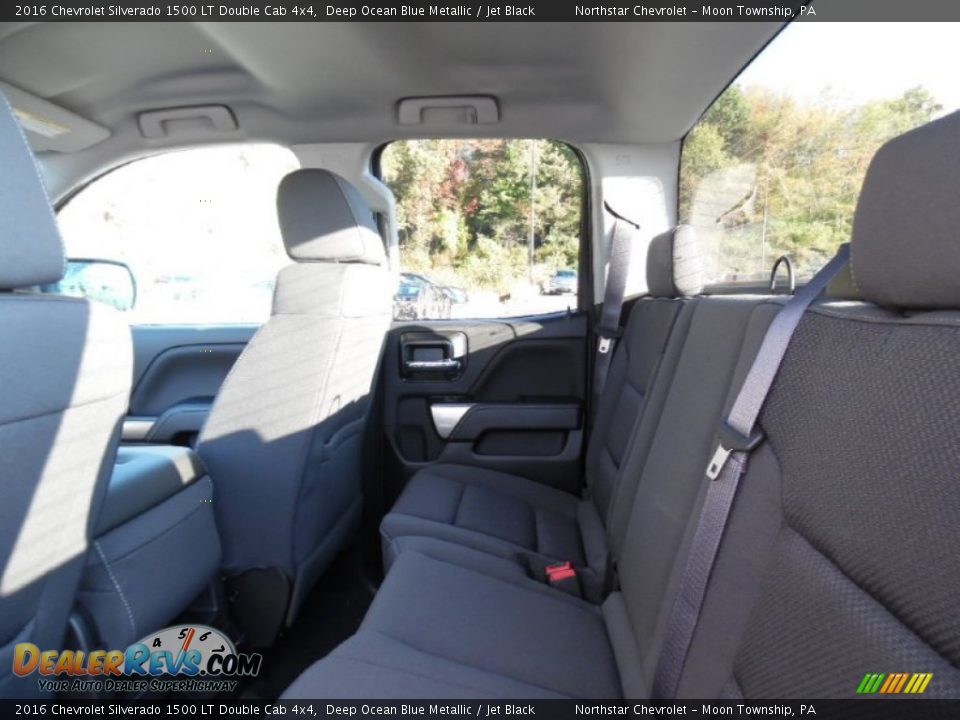 2016 Chevrolet Silverado 1500 LT Double Cab 4x4 Deep Ocean Blue Metallic / Jet Black Photo #12