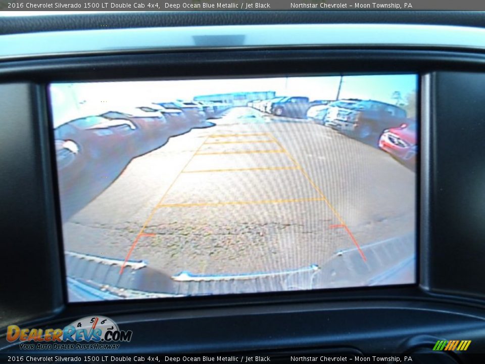 2016 Chevrolet Silverado 1500 LT Double Cab 4x4 Deep Ocean Blue Metallic / Jet Black Photo #19