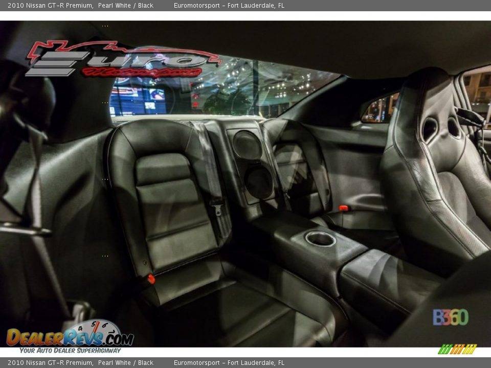2010 Nissan GT-R Premium Pearl White / Black Photo #11