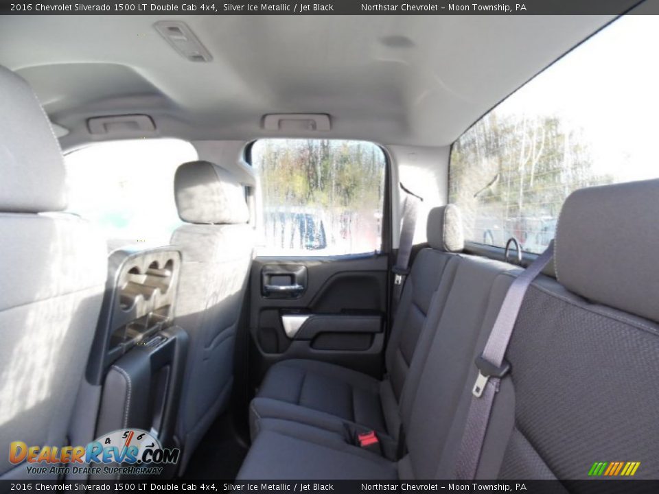 2016 Chevrolet Silverado 1500 LT Double Cab 4x4 Silver Ice Metallic / Jet Black Photo #12
