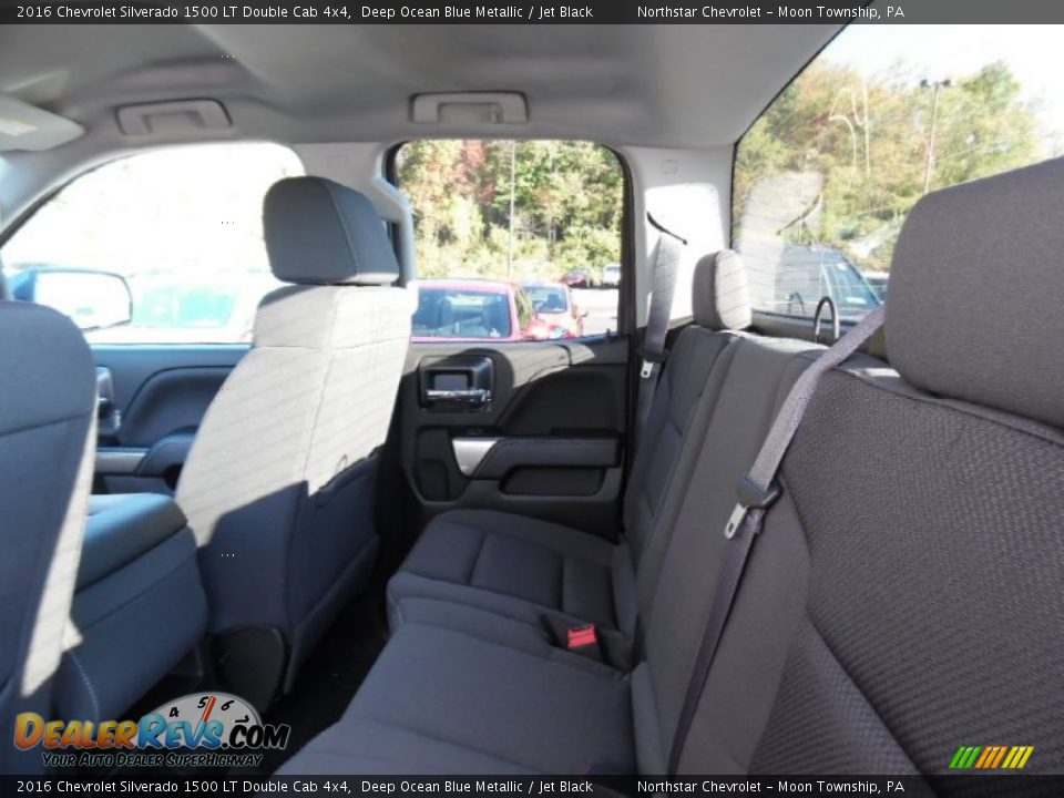 2016 Chevrolet Silverado 1500 LT Double Cab 4x4 Deep Ocean Blue Metallic / Jet Black Photo #12