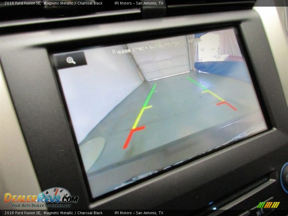 2016 Ford Fusion SE Magnetic Metallic / Charcoal Black Photo #18