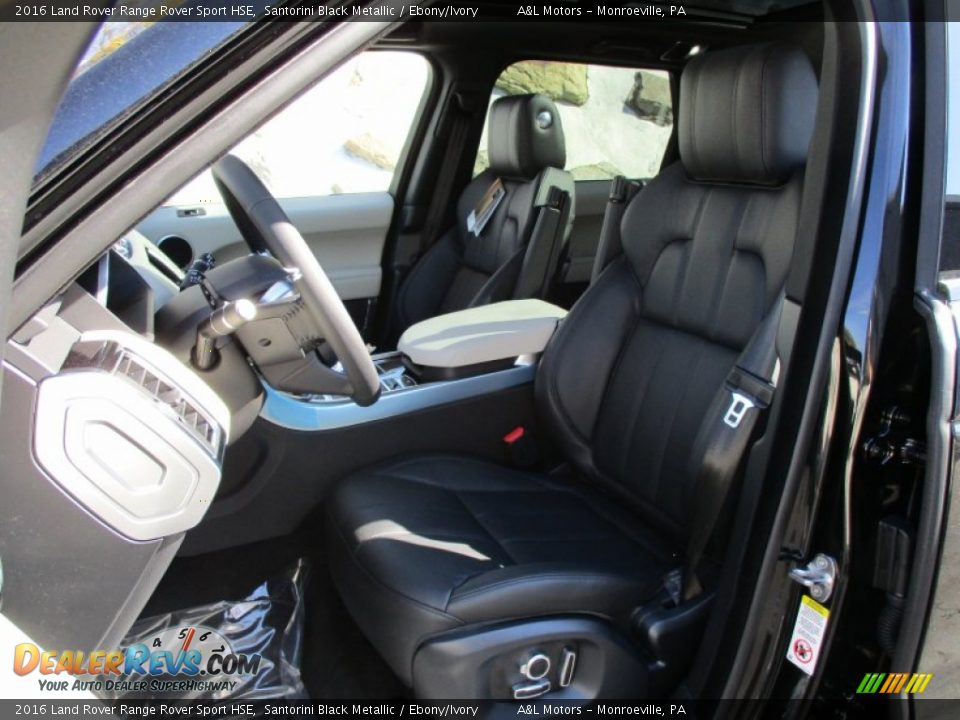 Front Seat of 2016 Land Rover Range Rover Sport HSE Photo #12