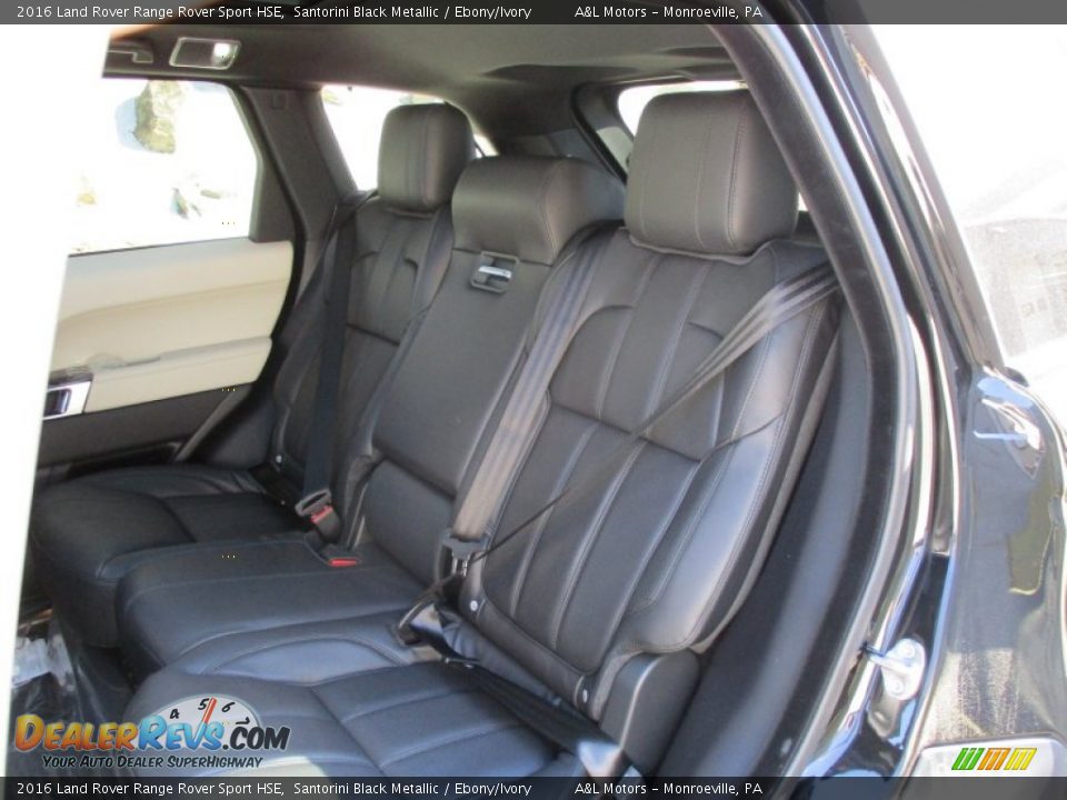 Rear Seat of 2016 Land Rover Range Rover Sport HSE Photo #13
