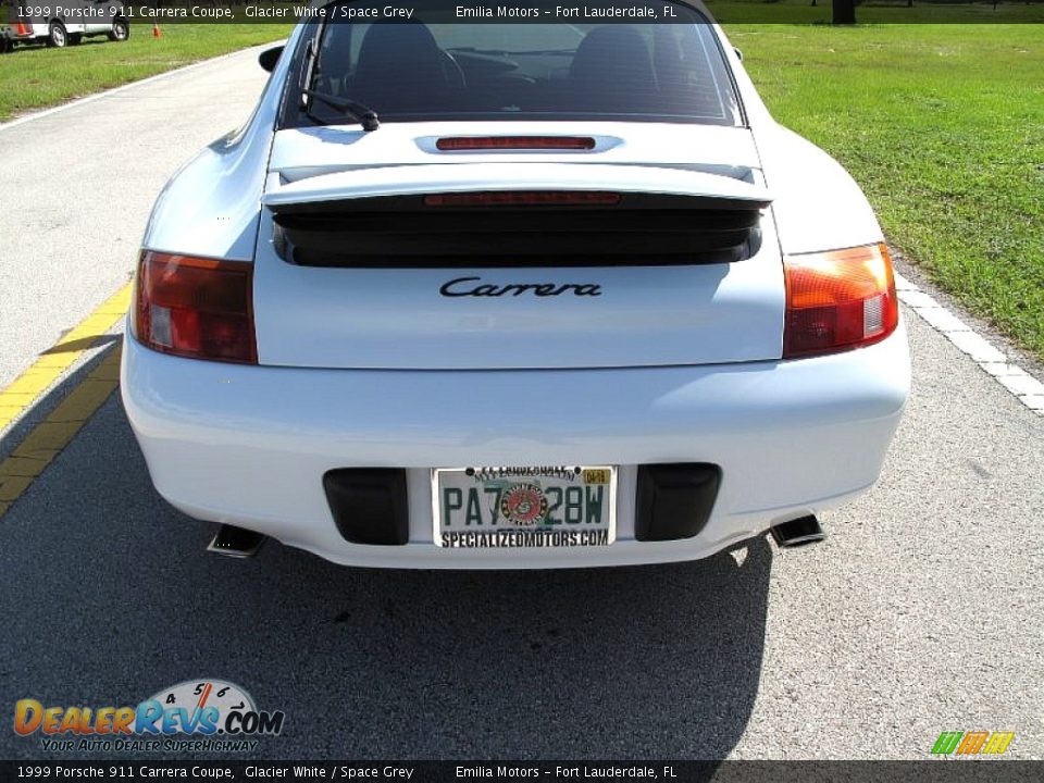 1999 Porsche 911 Carrera Coupe Glacier White / Space Grey Photo #22