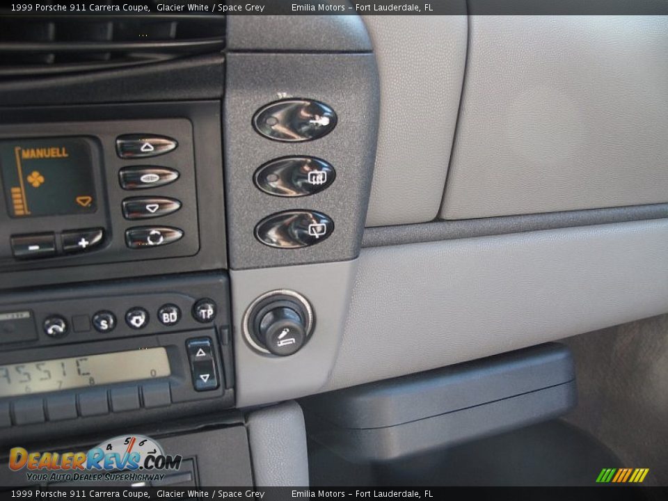 1999 Porsche 911 Carrera Coupe Glacier White / Space Grey Photo #45