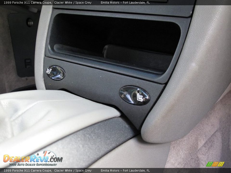 1999 Porsche 911 Carrera Coupe Glacier White / Space Grey Photo #51