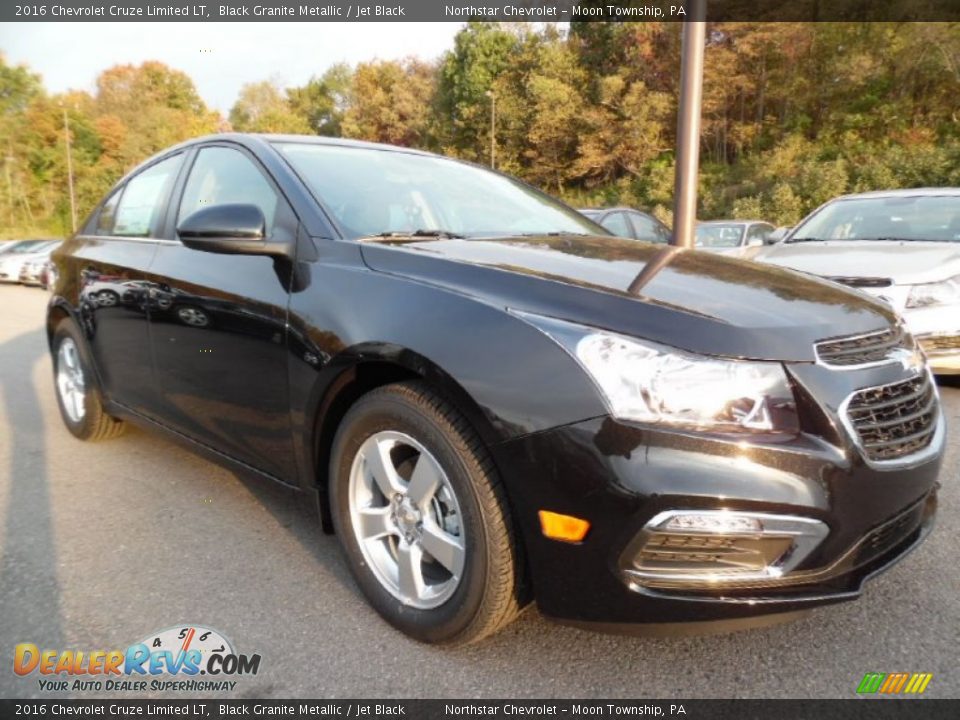 2016 Chevrolet Cruze Limited LT Black Granite Metallic / Jet Black Photo #3