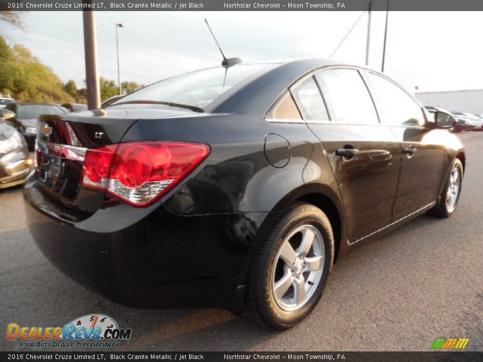 2016 Chevrolet Cruze Limited LT Black Granite Metallic / Jet Black Photo #6