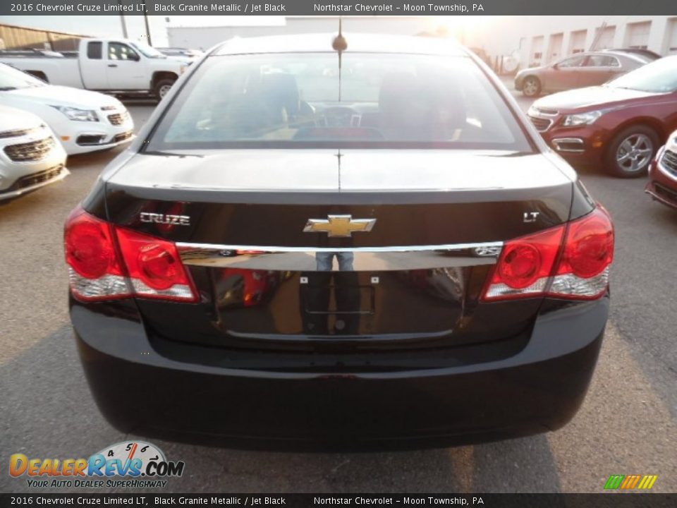 2016 Chevrolet Cruze Limited LT Black Granite Metallic / Jet Black Photo #7