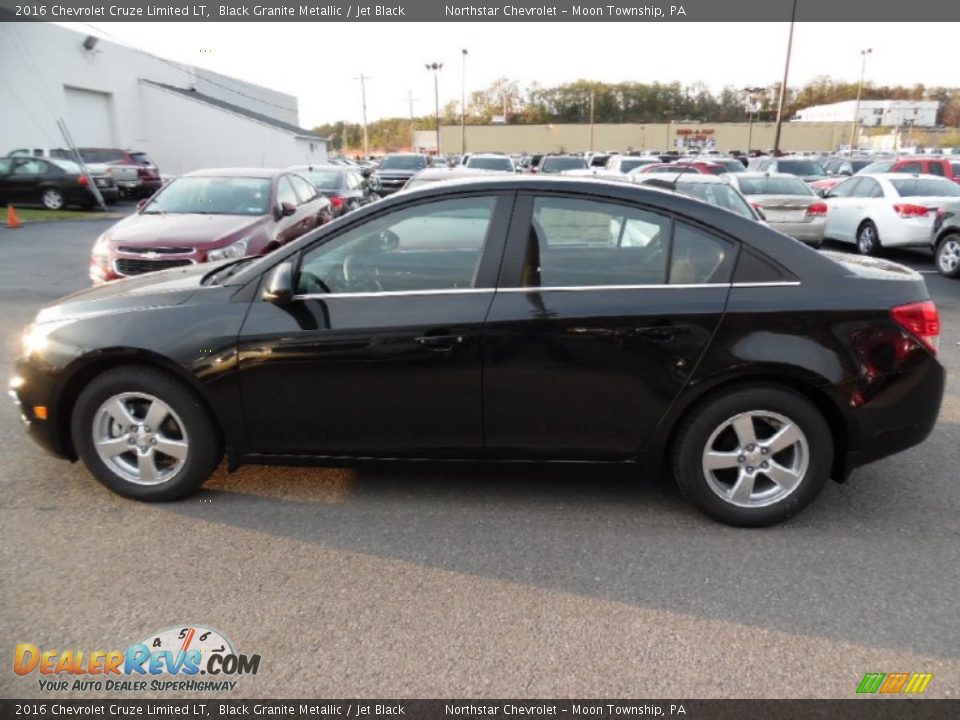 2016 Chevrolet Cruze Limited LT Black Granite Metallic / Jet Black Photo #9