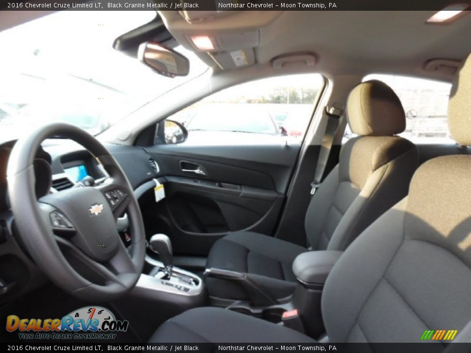 2016 Chevrolet Cruze Limited LT Black Granite Metallic / Jet Black Photo #11