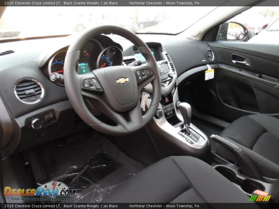 2016 Chevrolet Cruze Limited LT Black Granite Metallic / Jet Black Photo #13