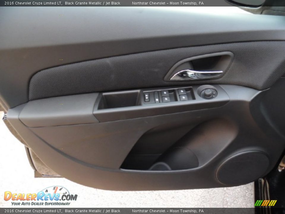 2016 Chevrolet Cruze Limited LT Black Granite Metallic / Jet Black Photo #14