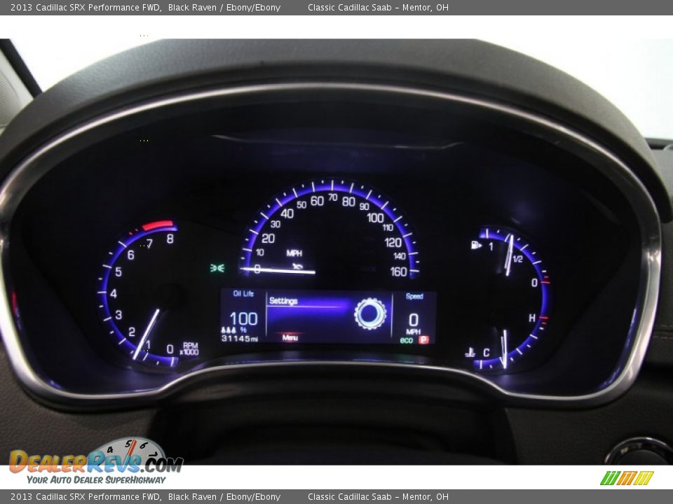 2013 Cadillac SRX Performance FWD Black Raven / Ebony/Ebony Photo #7