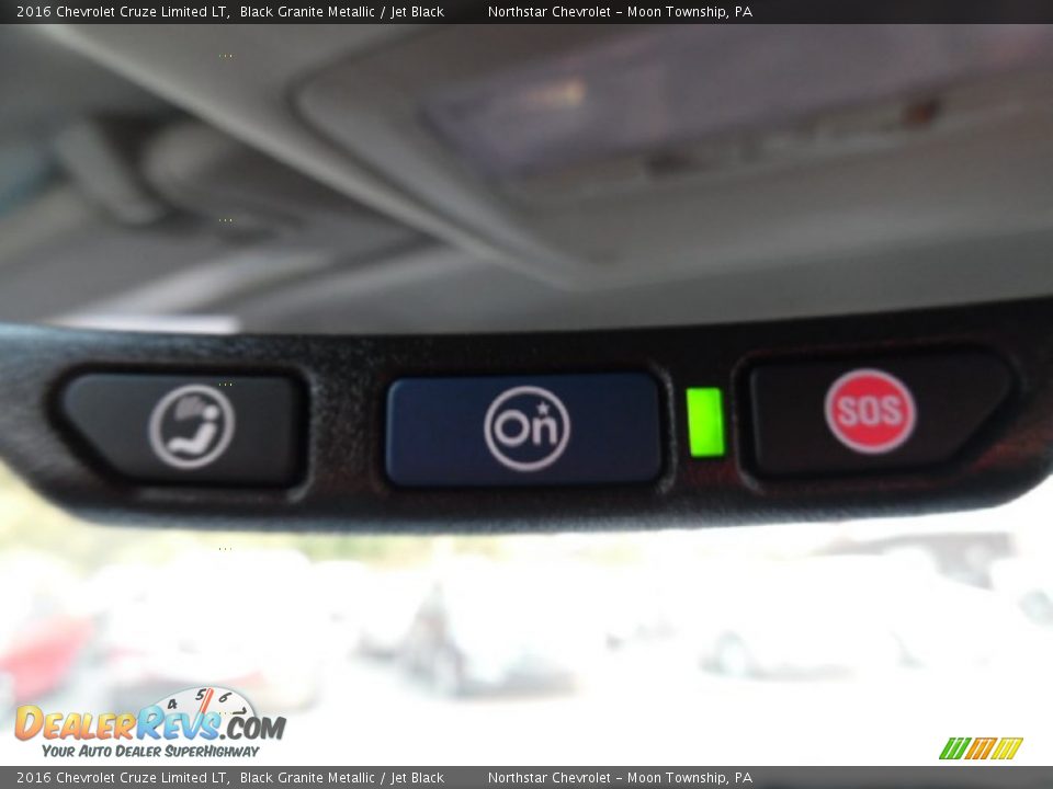 2016 Chevrolet Cruze Limited LT Black Granite Metallic / Jet Black Photo #18