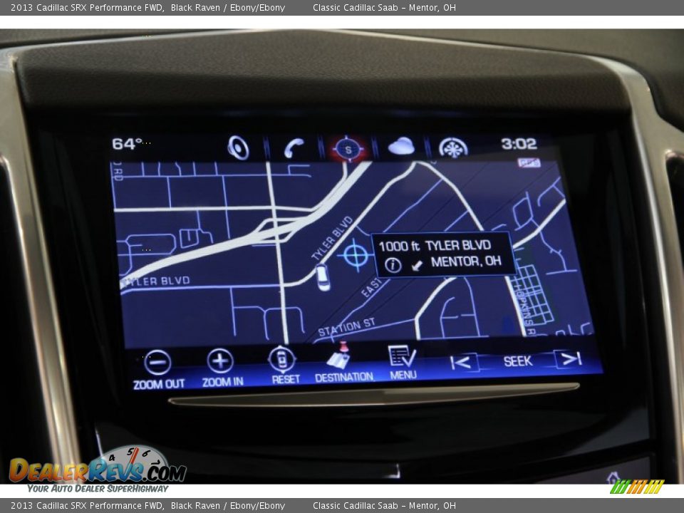 2013 Cadillac SRX Performance FWD Black Raven / Ebony/Ebony Photo #10