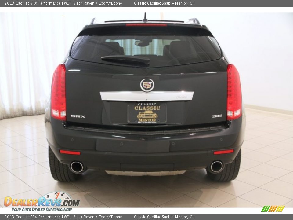 2013 Cadillac SRX Performance FWD Black Raven / Ebony/Ebony Photo #16