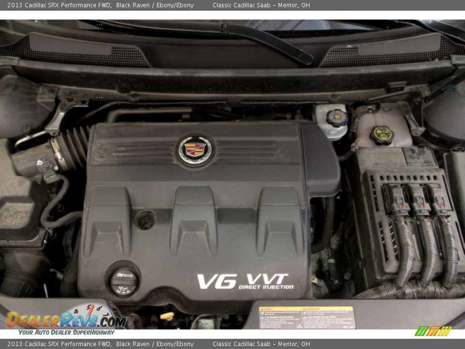 2013 Cadillac SRX Performance FWD Black Raven / Ebony/Ebony Photo #17