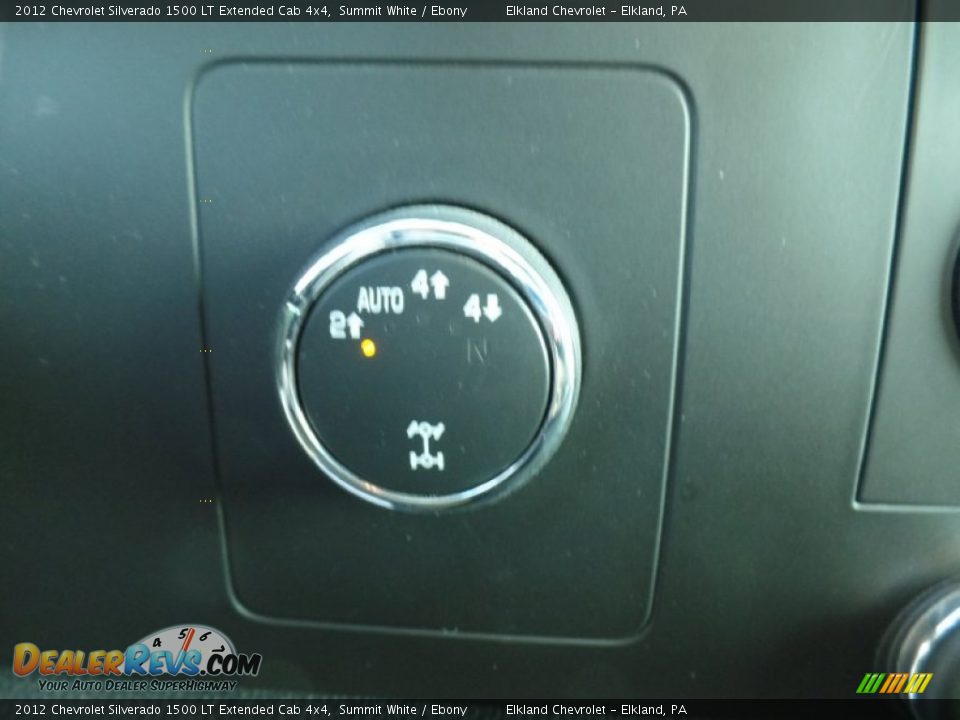 2012 Chevrolet Silverado 1500 LT Extended Cab 4x4 Summit White / Ebony Photo #25