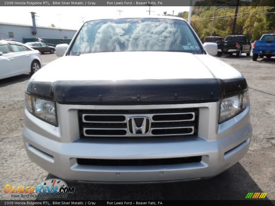 2008 Honda Ridgeline RTL Billet Silver Metallic / Gray Photo #7
