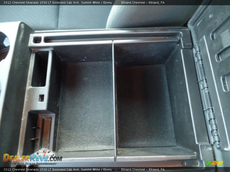 2012 Chevrolet Silverado 1500 LT Extended Cab 4x4 Summit White / Ebony Photo #32