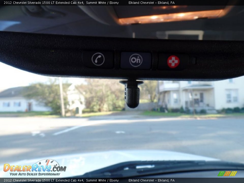 2012 Chevrolet Silverado 1500 LT Extended Cab 4x4 Summit White / Ebony Photo #33