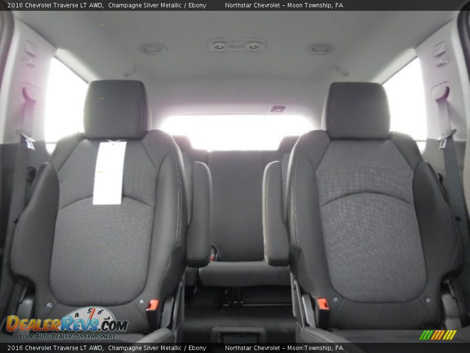 2016 Chevrolet Traverse LT AWD Champagne Silver Metallic / Ebony Photo #12