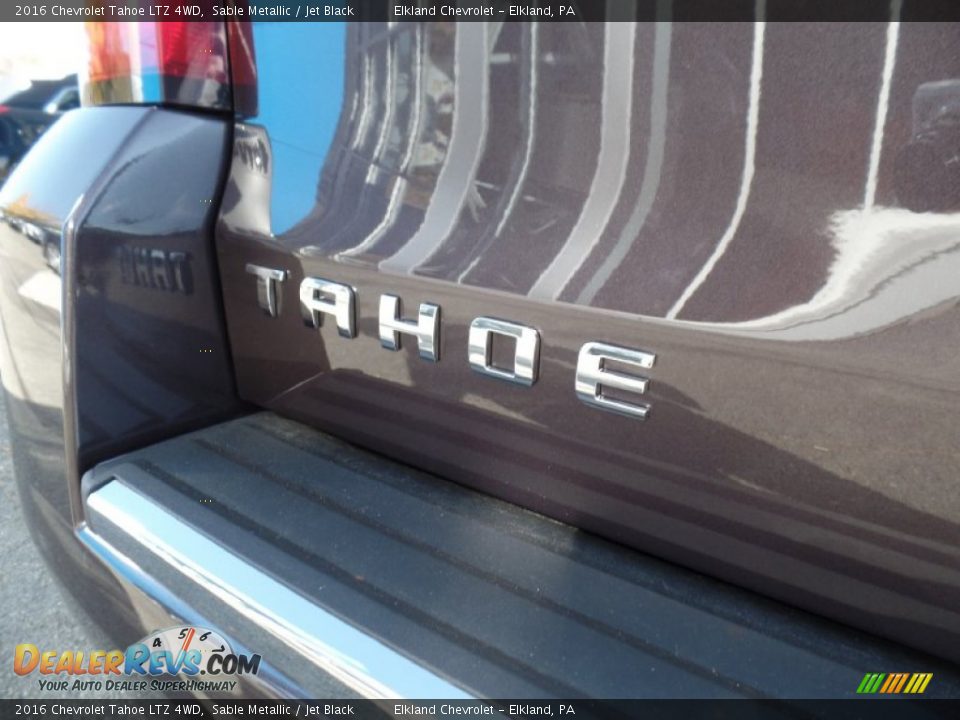 2016 Chevrolet Tahoe LTZ 4WD Sable Metallic / Jet Black Photo #10