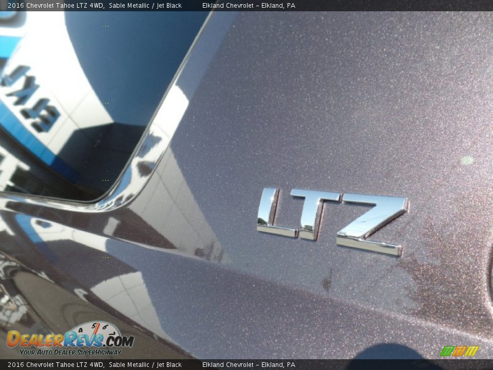 2016 Chevrolet Tahoe LTZ 4WD Sable Metallic / Jet Black Photo #11