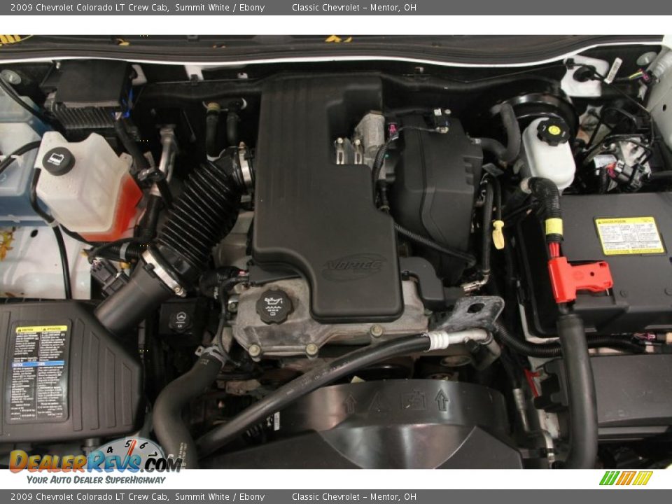 2009 Chevrolet Colorado LT Crew Cab 2.9 Liter DOHC 16-Valve VVT Vortec 4 Cylinder Engine Photo #13
