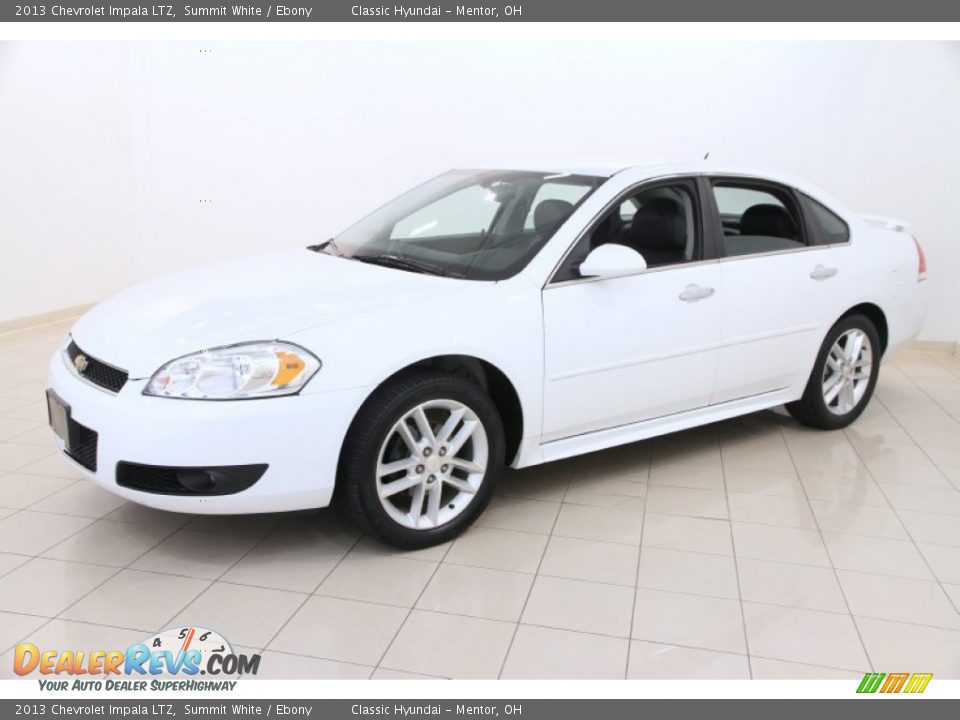 2013 Chevrolet Impala LTZ Summit White / Ebony Photo #3