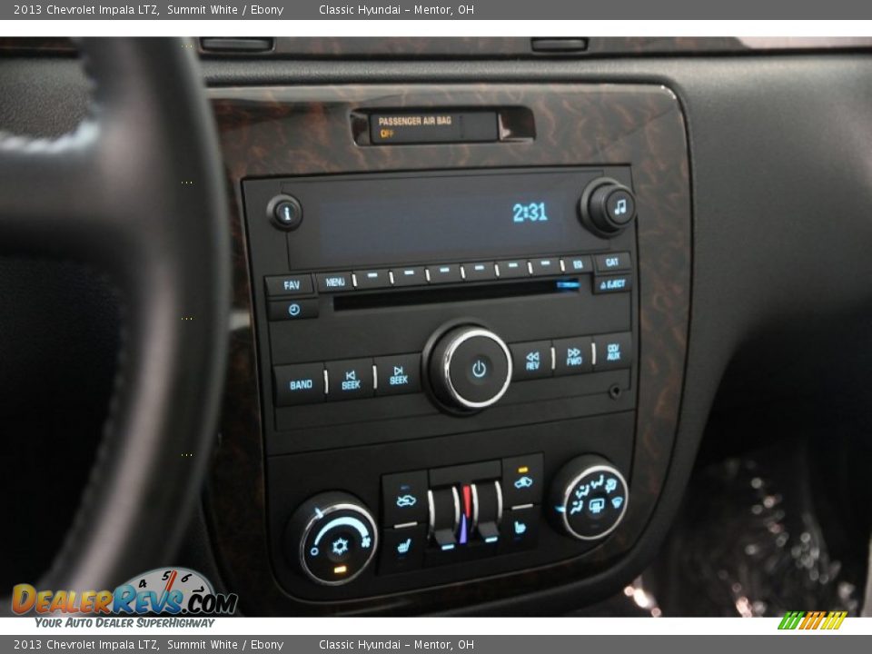 2013 Chevrolet Impala LTZ Summit White / Ebony Photo #8