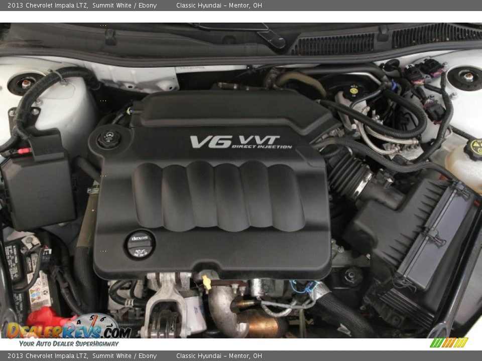 2013 Chevrolet Impala LTZ Summit White / Ebony Photo #14