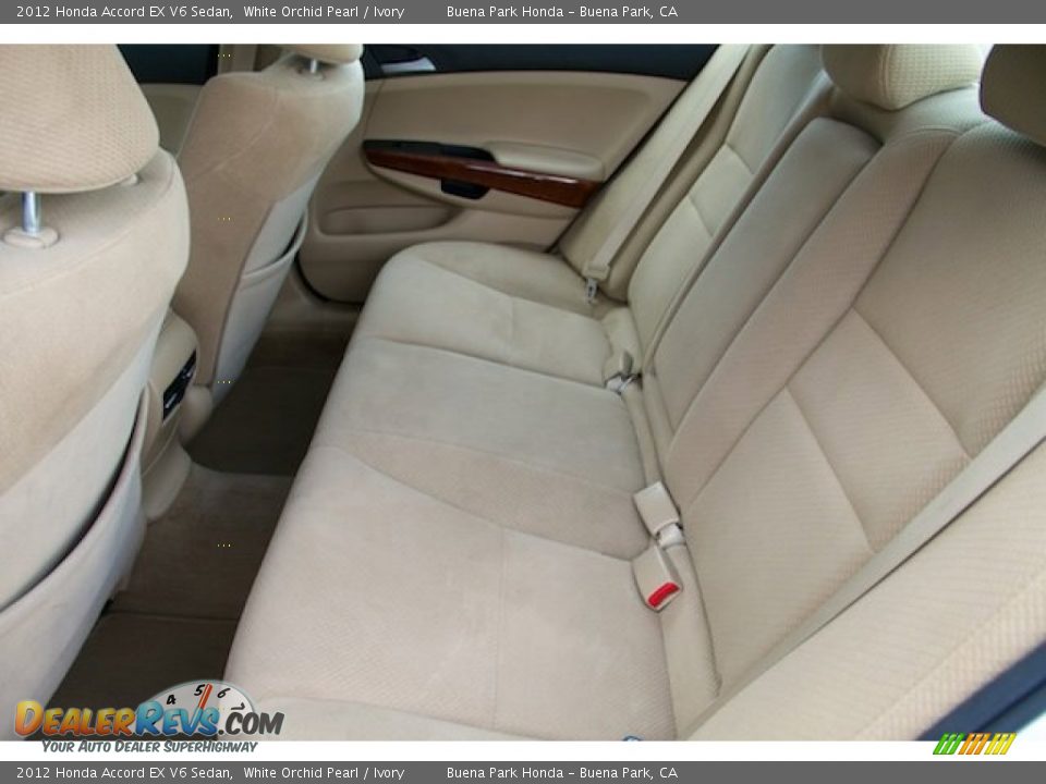 2012 Honda Accord EX V6 Sedan White Orchid Pearl / Ivory Photo #4