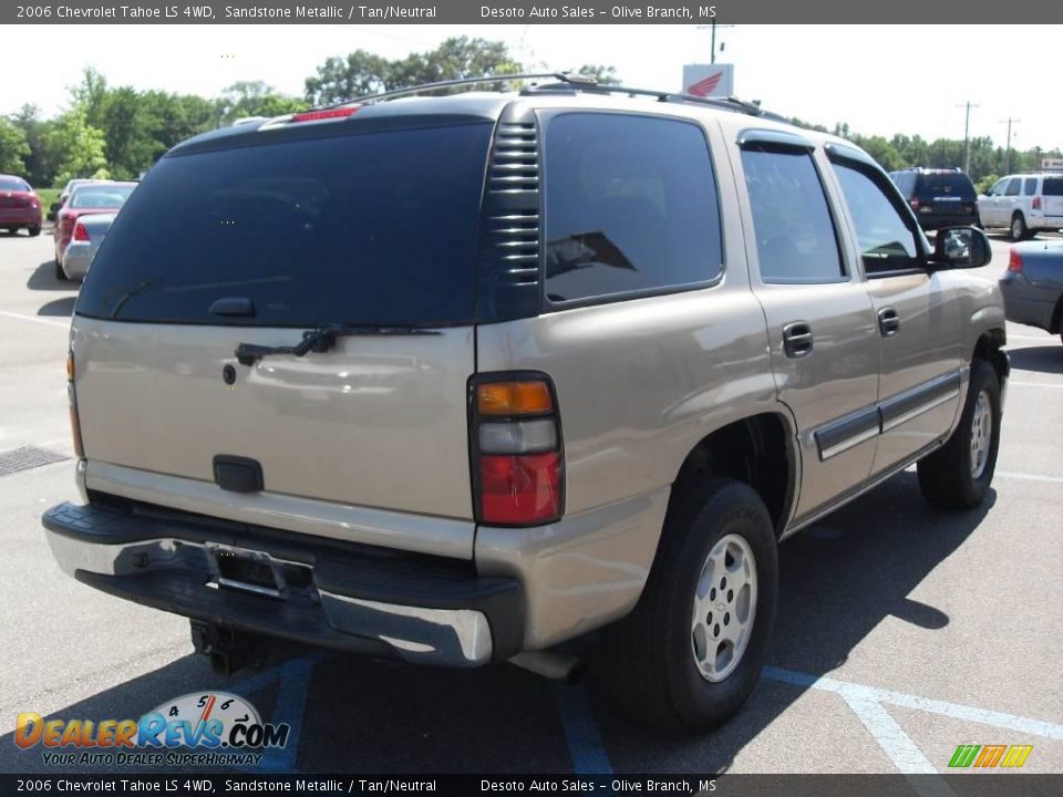 2006 Chevrolet Tahoe LS 4WD Sandstone Metallic / Tan/Neutral Photo #6