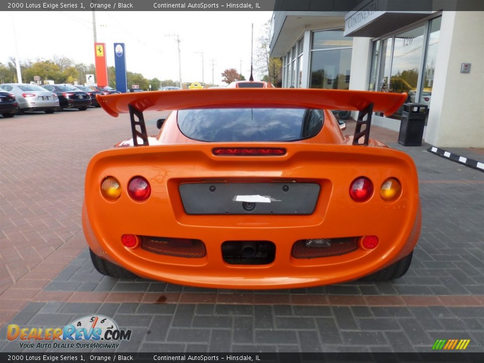 Orange 2000 Lotus Exige Series 1 Photo #4