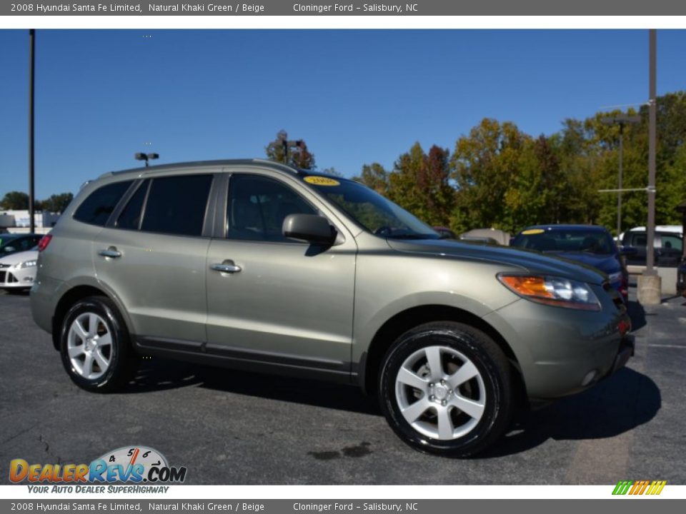 Front 3/4 View of 2008 Hyundai Santa Fe Limited Photo #1